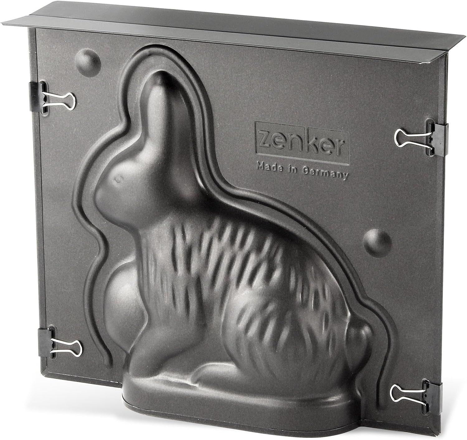 Zenker 3562 Easter Bunny Baking Tin Black