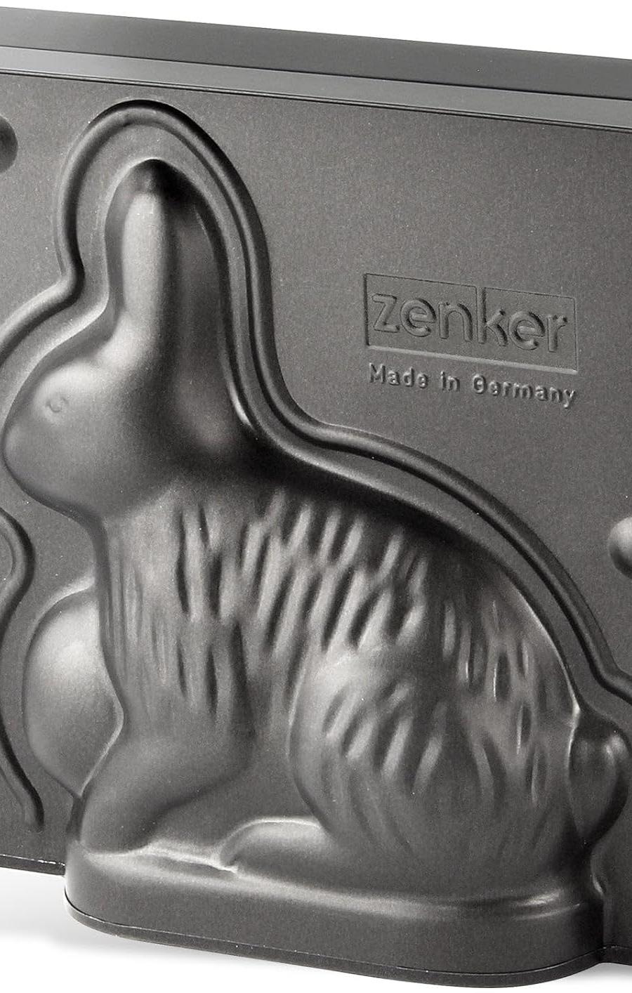 Zenker 3562 Easter Bunny Baking Tin Black
