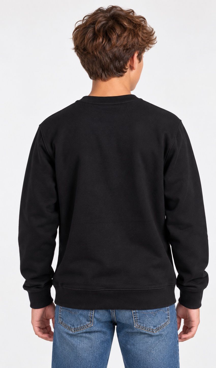 سويتشيرت رجالي Hybrid Apparel – أسود, photo 2