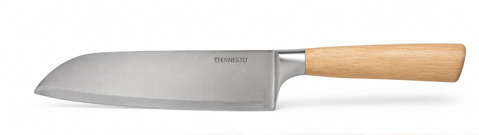 Wooden-Handle Chef's Kitchen Knife