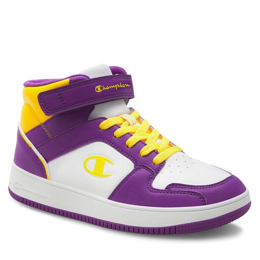 Champion Rebound 2.0 Mid GS Boys’ High-Top Sneakers, Purple, photo 2