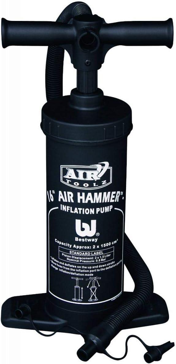 Bestway 16 Inch Air Hammer Inflation Pump, Black [62029BAG]