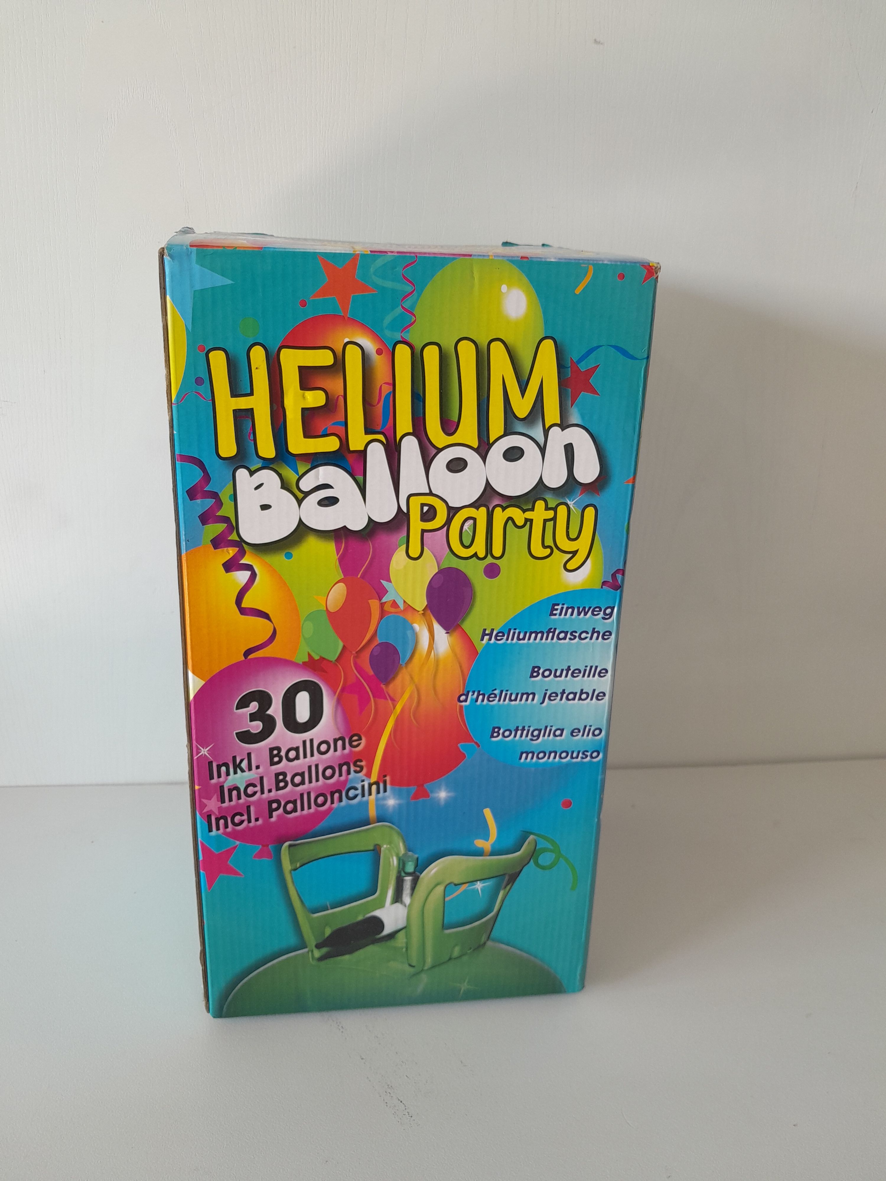 Helium Balloon Canister Helium Gas Disposable Cylinder Birthday Party Fills upto 30 Balloons (Smal Helium Tank, 1 qty), photo 2