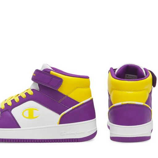 Champion Rebound 2.0 Mid GS Boys’ High-Top Sneakers, Purple, photo 3