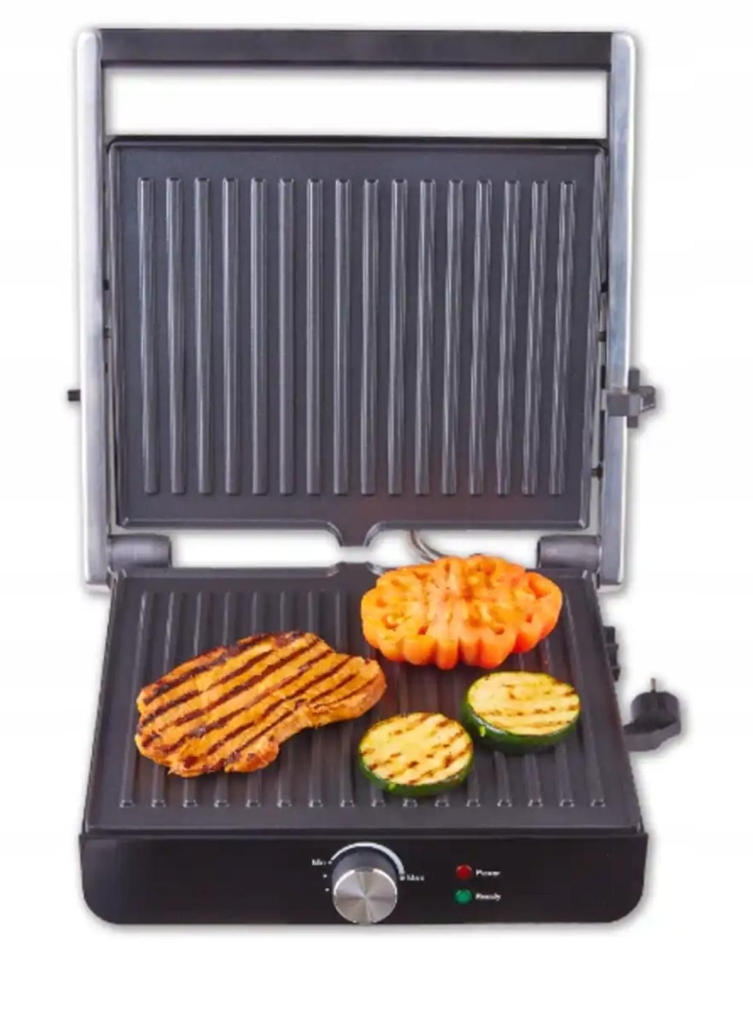 Bestron Folding Electric Grill - 500 W, Black