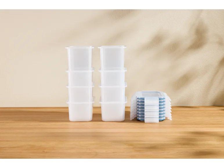 SilverCrest Food Storage Container Set - 8 Pieces