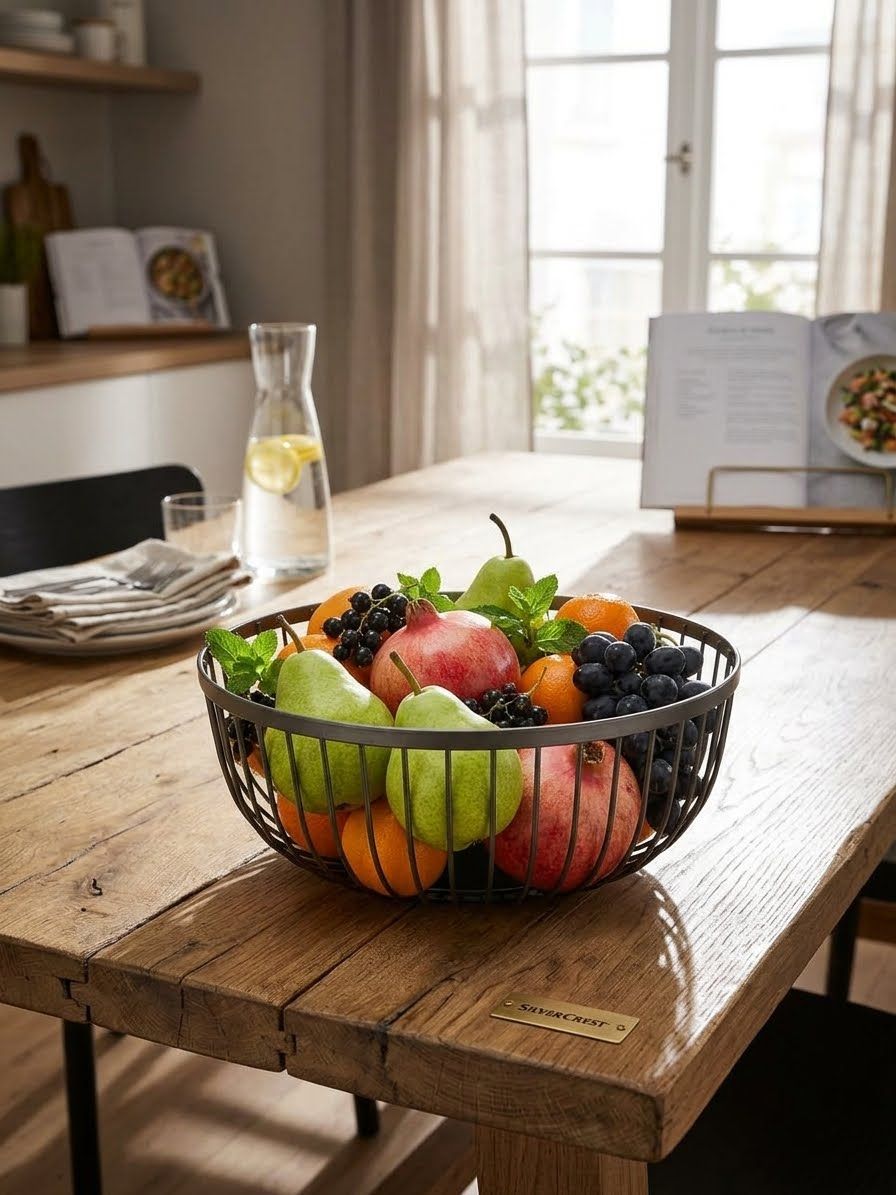 SilverCrest Fruit Basket – Black, photo 2