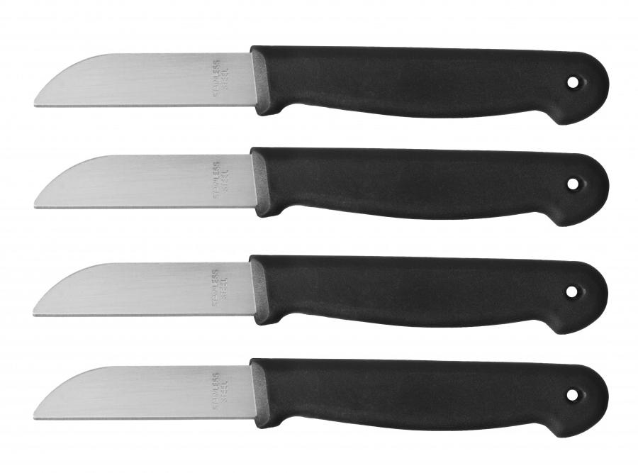 Maku Stainless Steel Fruit Knife Set, 4-Pack