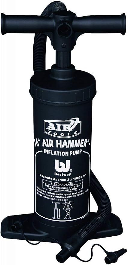 Bestway 16 Inch Air Hammer Inflation Pump, Black [62029BAG], photo 3