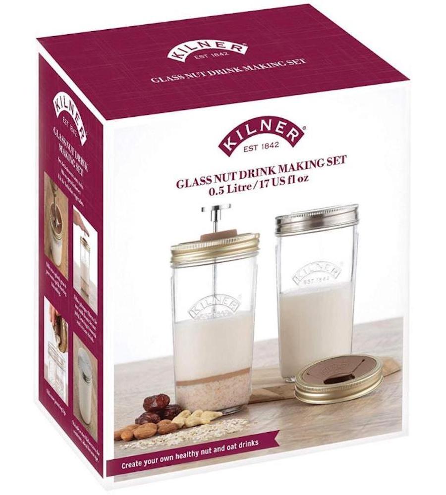 Kilner Nut & Oat Drink Making Set - 6 Piece