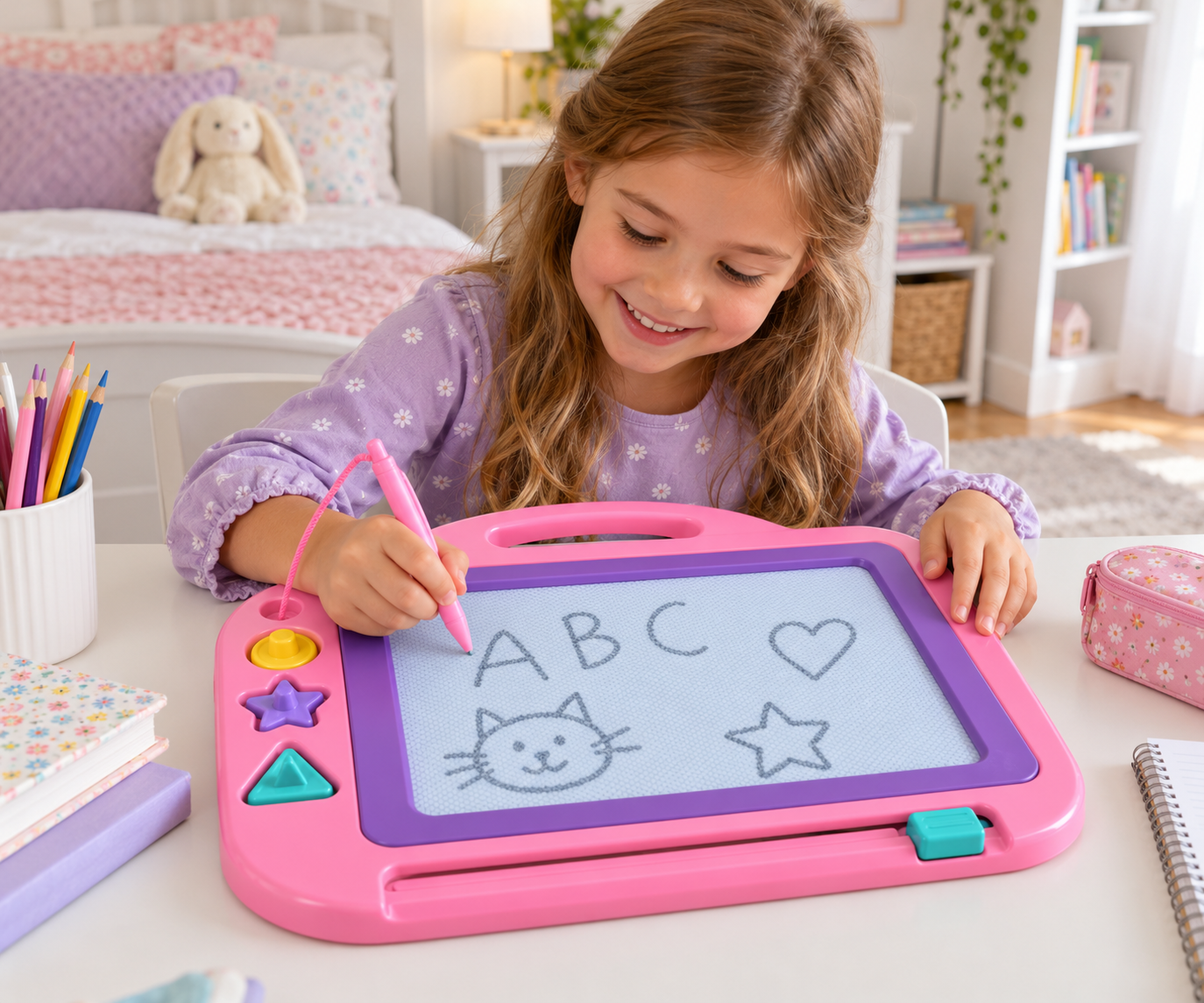 Clementoni Disney Princess Magnetic Drawing Board, photo 2