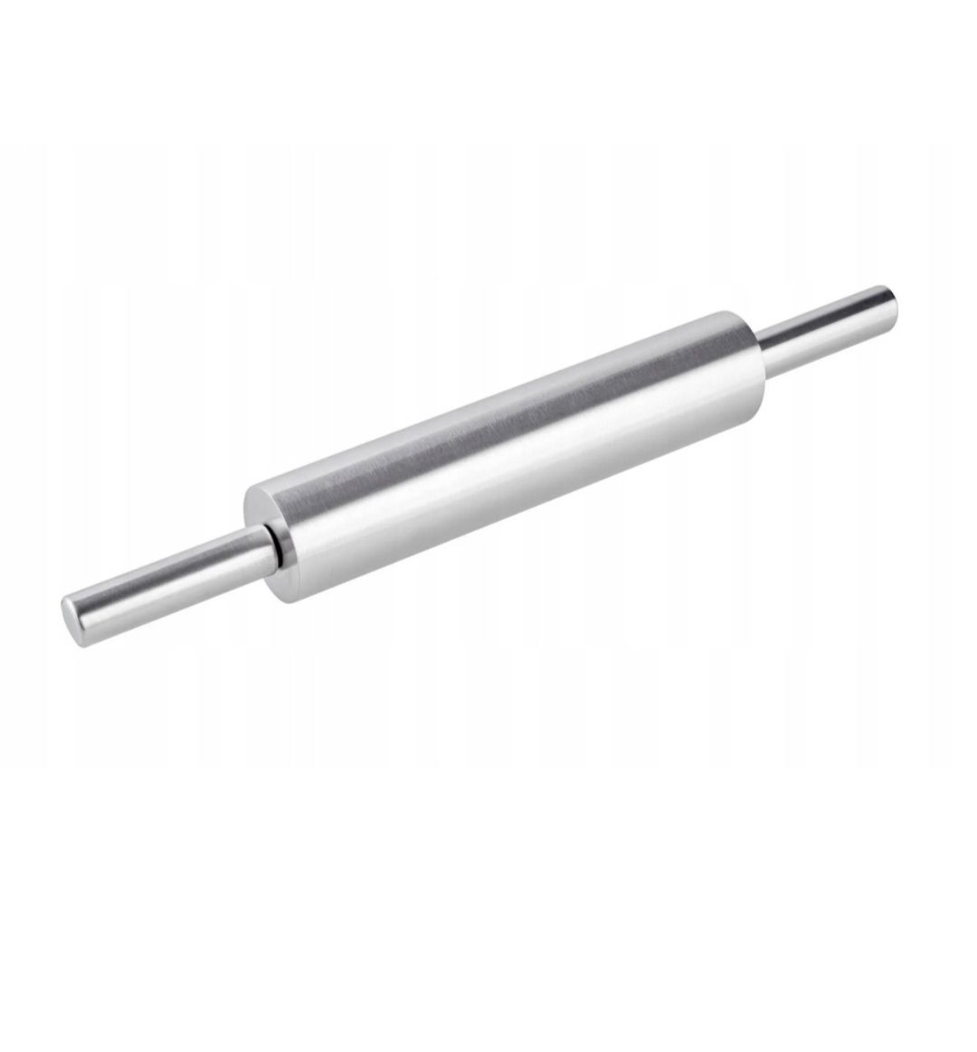 Stainless-Steel Rolling Pin - 44 x 5 cm