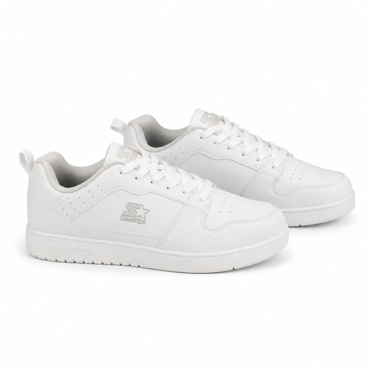 STARTER Fast Break Low X Men's Sneakers - White Mono