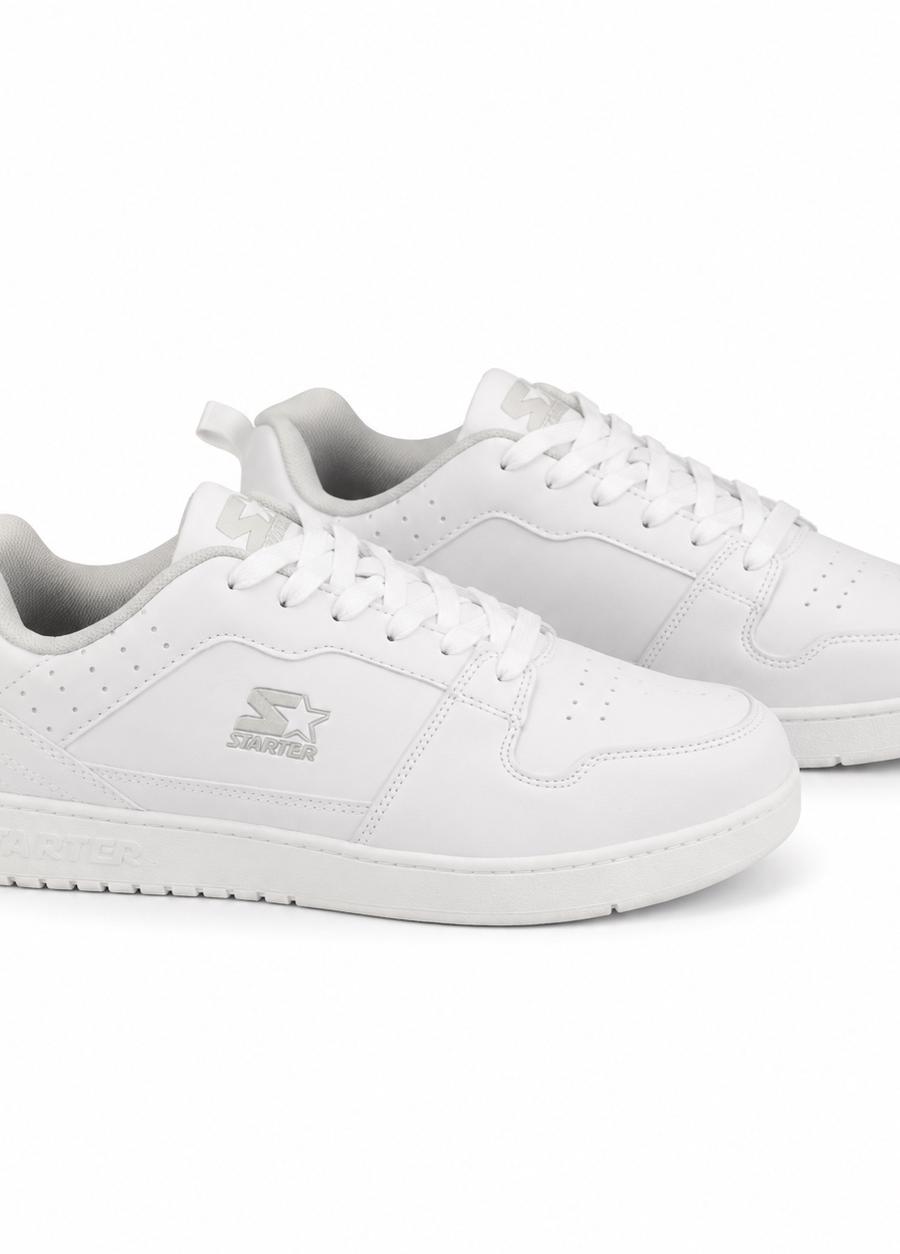 STARTER Fast Break Low X Men's Sneakers - White Mono