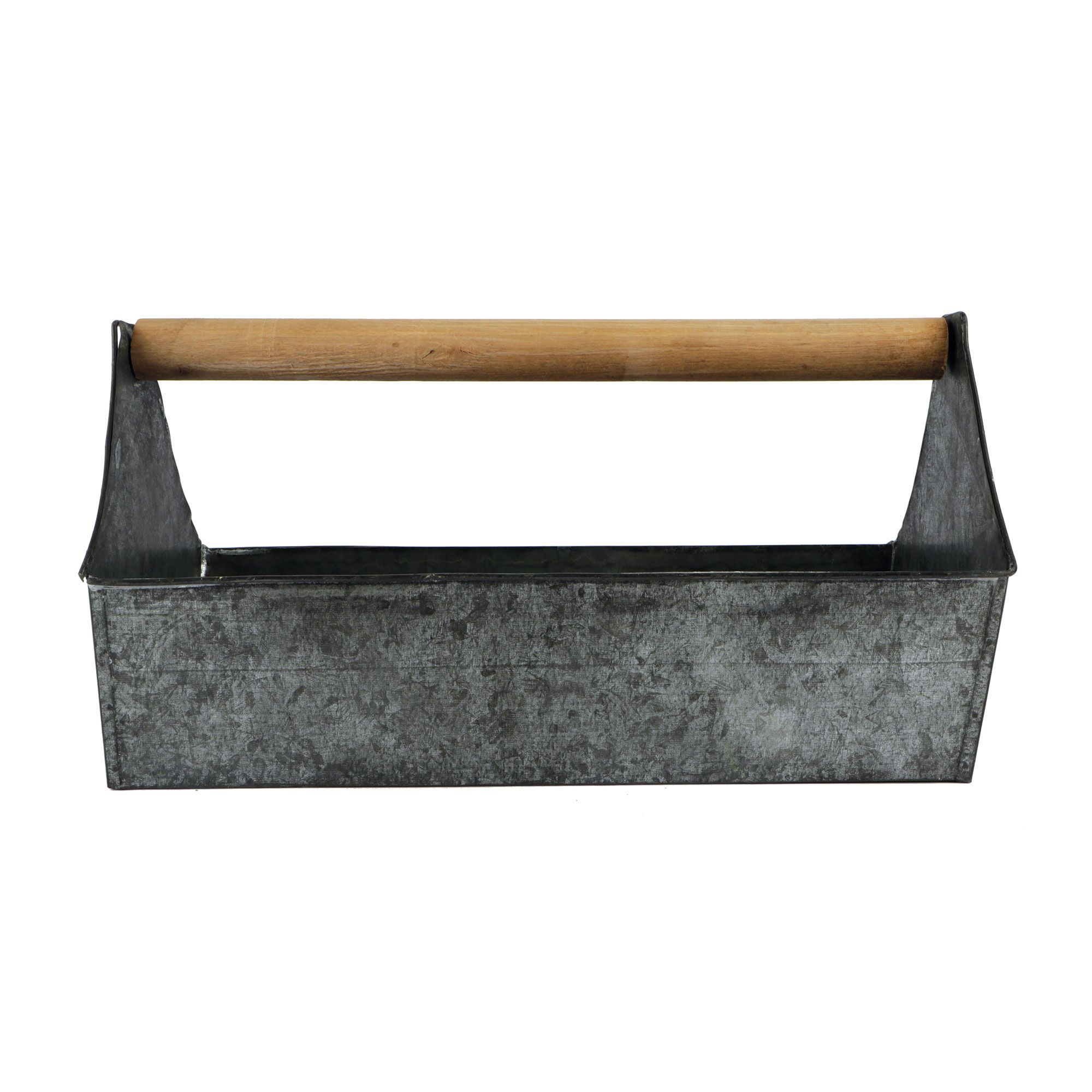 Maison Bleu Metal Tray with Wooden Handle, photo 2