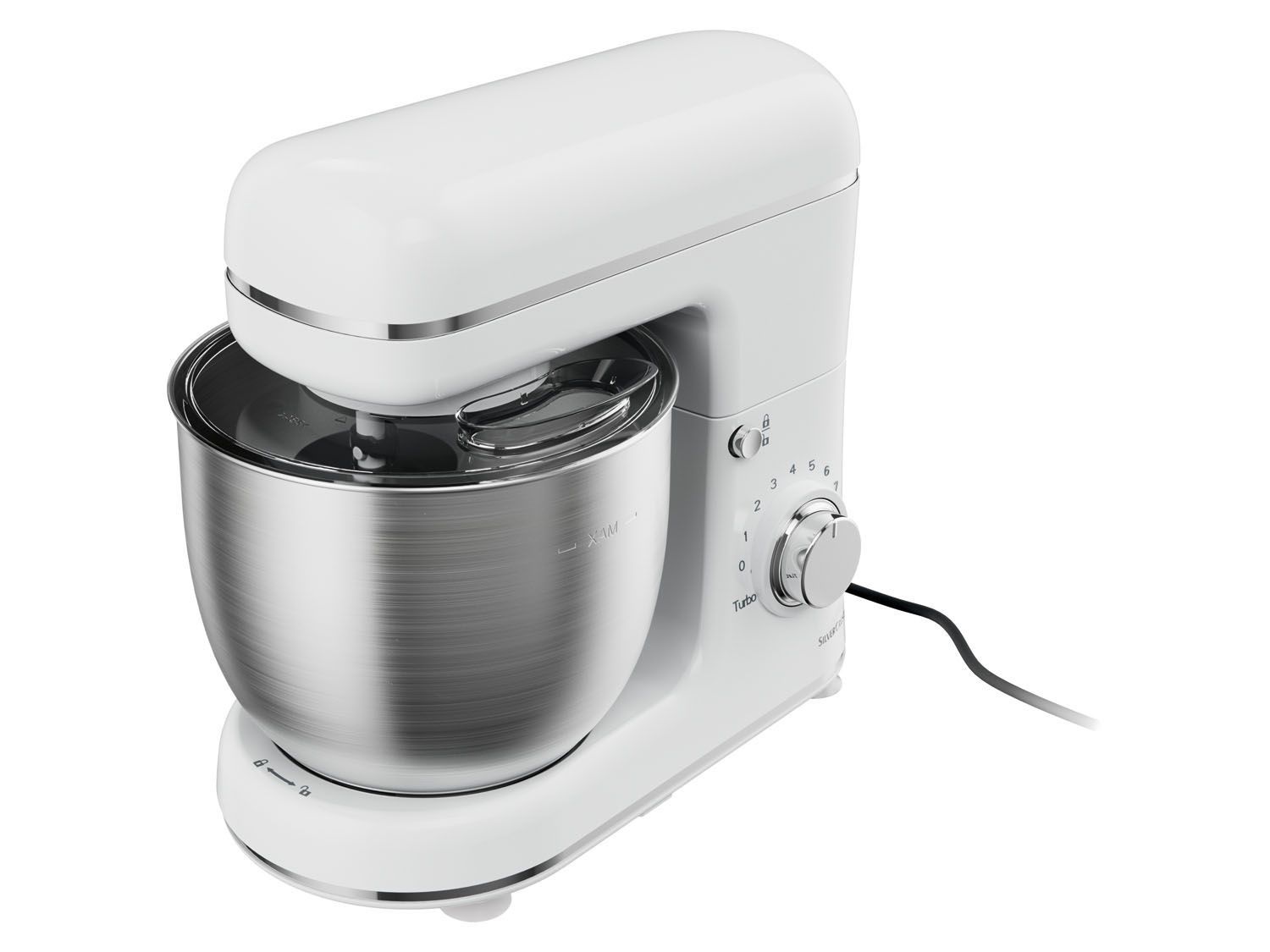 SilverCrest Stand Mixer SKM 600, 600 W, 5 L, White, photo 2