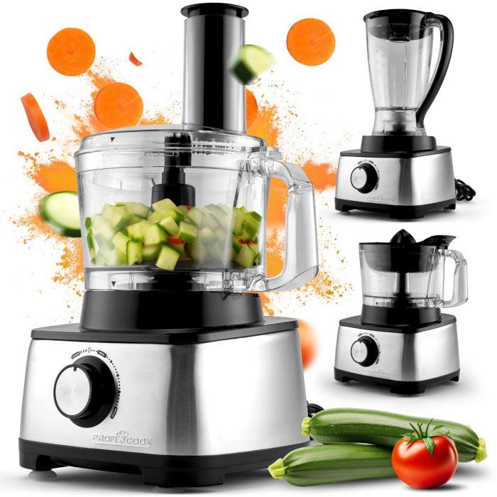 ProfiCook PC-KM 1063 3-in-1 Food Processor 1200W